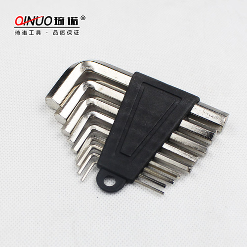 Manufacturer's supply of 9 pieces matt plum blossom star-shaped ball head hexagonal wrench extended hexagonal wrench set