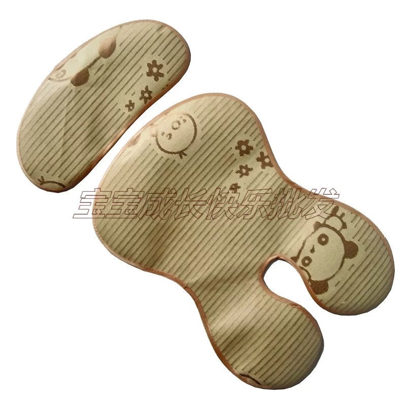 Льняная ледяная шелковая тележка коврик сиденье сиденье безопасности коврик детская коляска толкания сиденья оптом