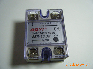 上海奥仪AOYI SSR-10DD是直流控直流的固态继电器 规格全大量现货