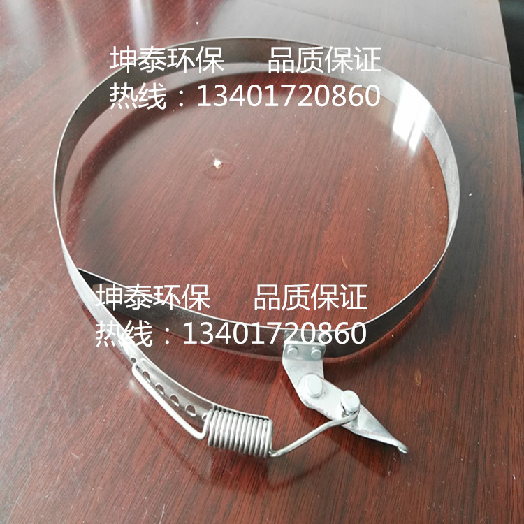 除尘工业用不锈钢201卡箍喉箍除尘器滤袋口圈收尘大布袋口部抱箍