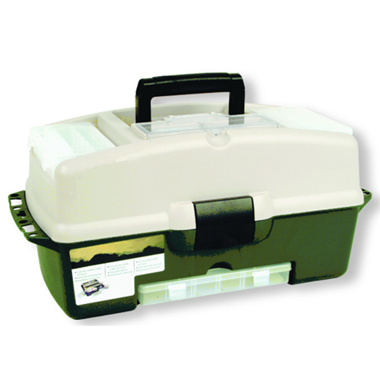 跨境批发手提多层渔具饵料箱手提电全套便携小型钓鱼箱加印logo