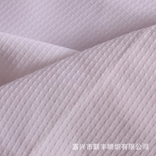 分格提花面料50D*75D消光双线格中点春亚纺 涤纶户外运动速干面料