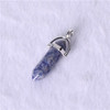 Quartz, organic agate crystal, bullet, necklace, pendant, wholesale