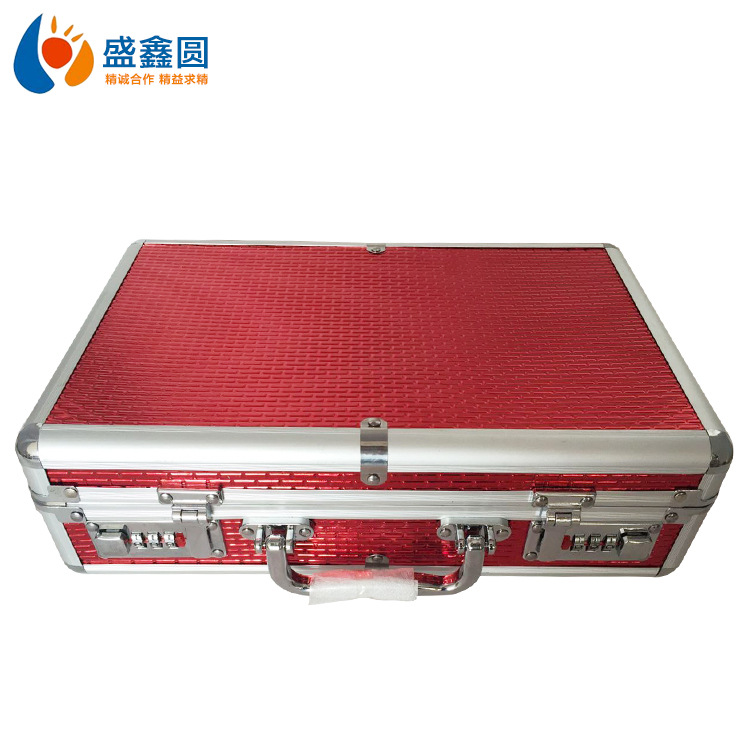 供应铝合金工具箱仪器箱设备展示箱文件收纳手提密码锁箱