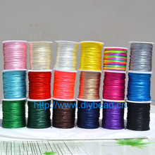 DIY饰品配件中国结线材配件1.5MM绳串珠线B线批发玉线18种颜色