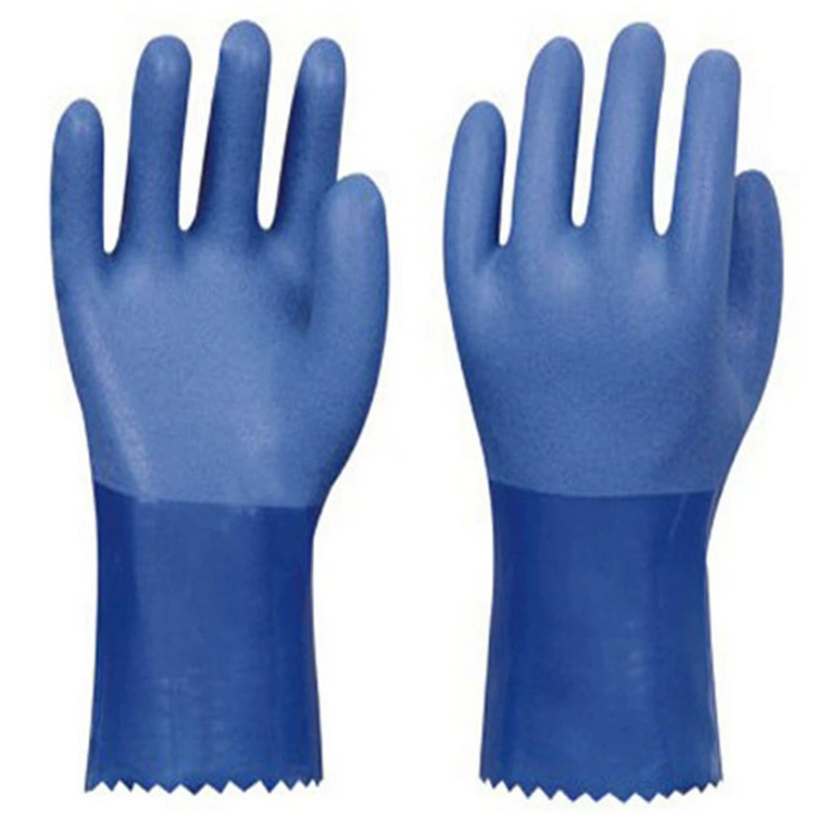 Зимние перчатки Chunlei 906 с флисовой подкладкой, цельный флис, износостойкие, устойчивые к кислотам и щелочам, водонепроницаемые и маслостойкие перчатки