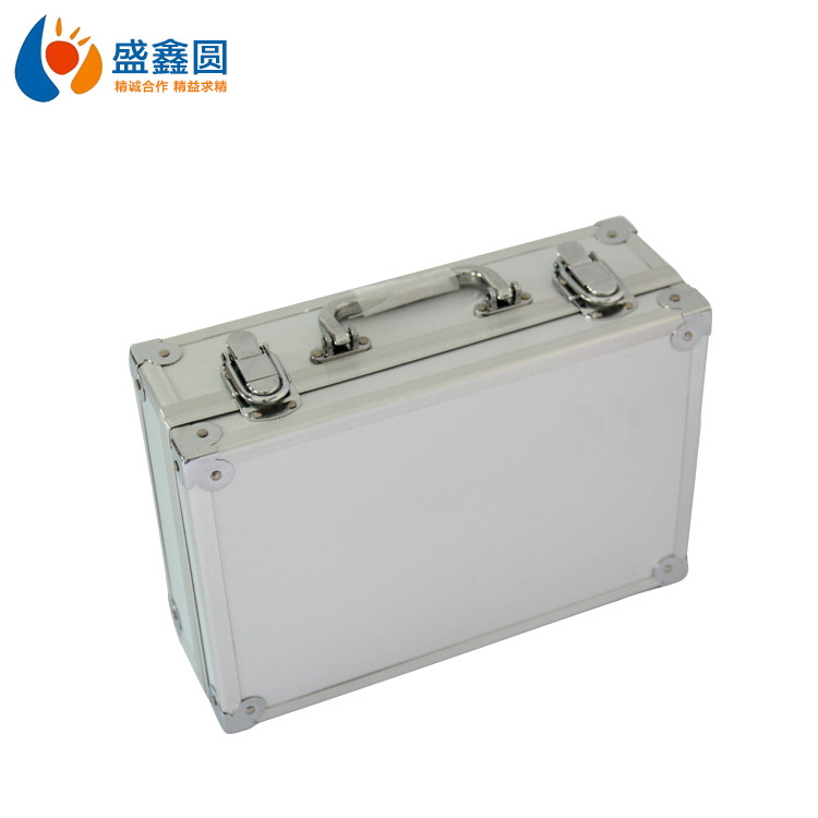 供应铝合金工具箱模型收纳箱铝箱浙江金华箱包手提储物箱拉链