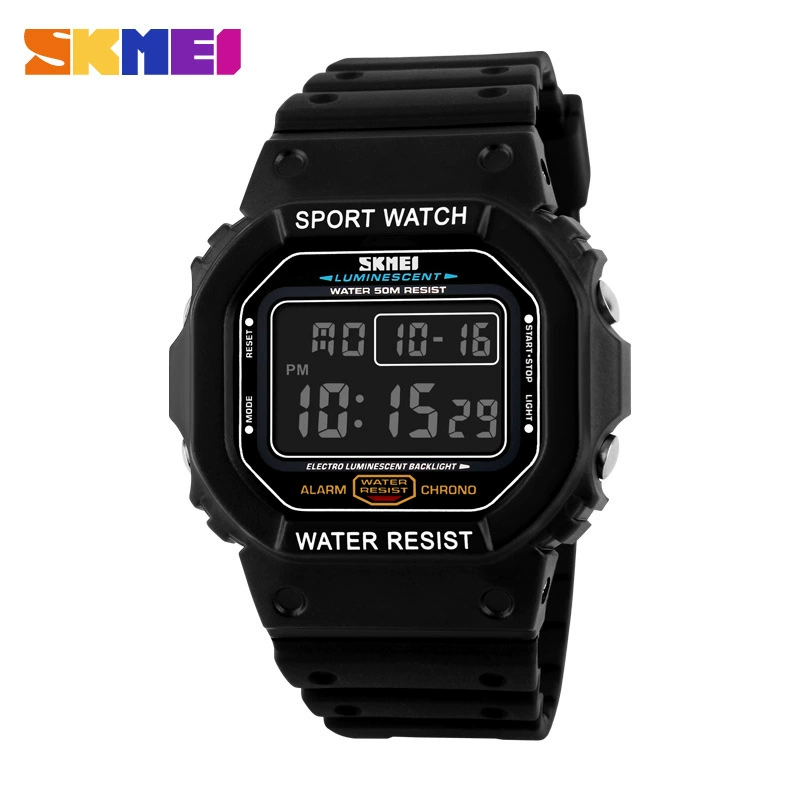 Модные дорожные швейцарские часы, спортивные водонепроницаемые универсальные цифровые часы