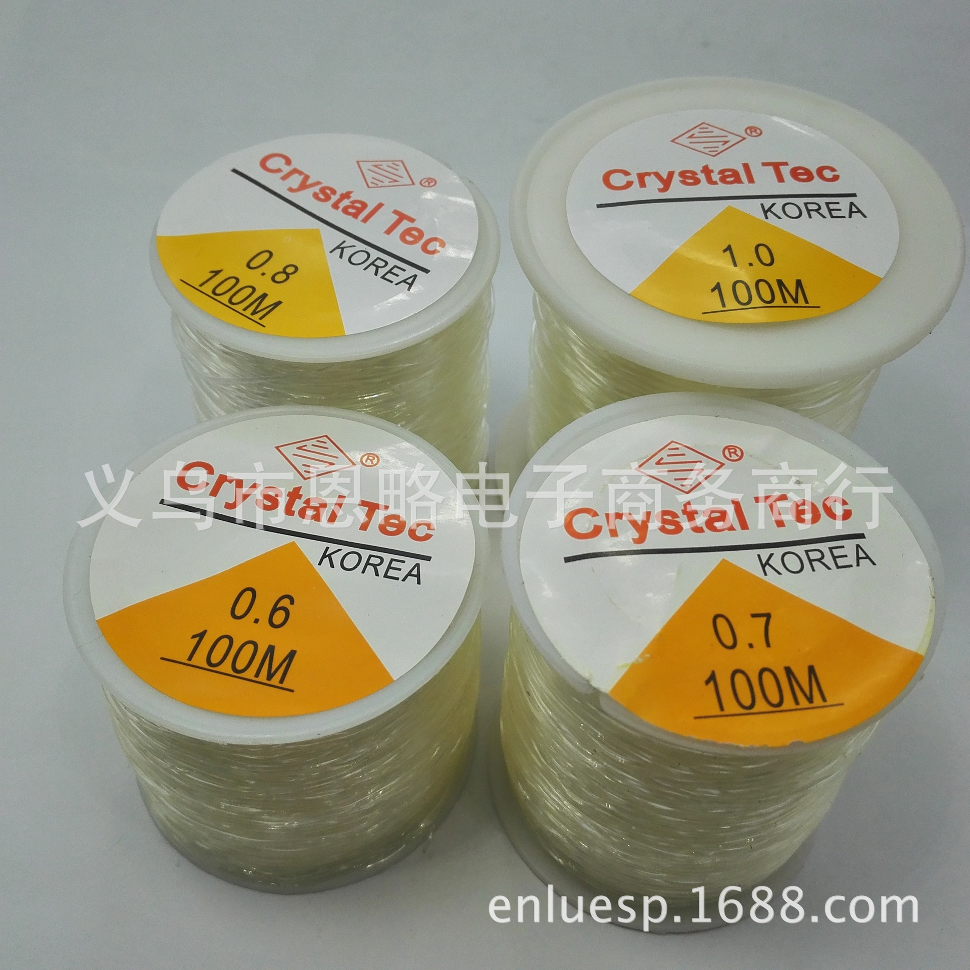 diy手工串珠材料 透明鱼丝弹力线 水晶线