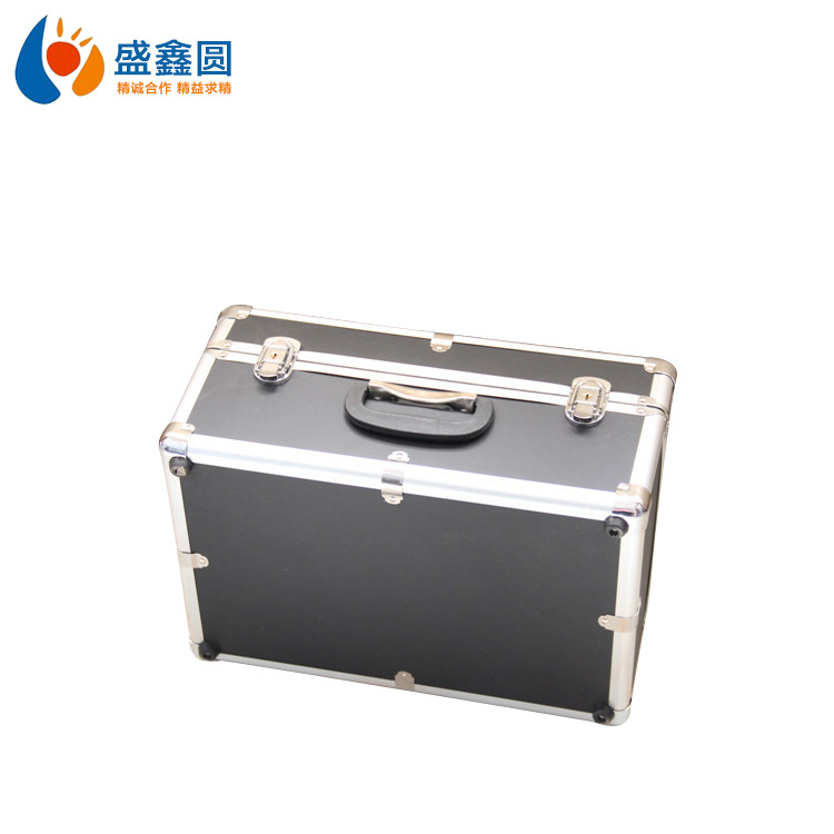 厂家五金收纳箱铝合金abs防水手提航空运输箱44*36*18cm便携收纳