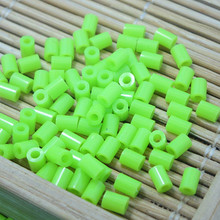 现货2.6mm拼拼豆豆补充包EVA管珠半斤拼豆拼图手工小学生儿童玩具