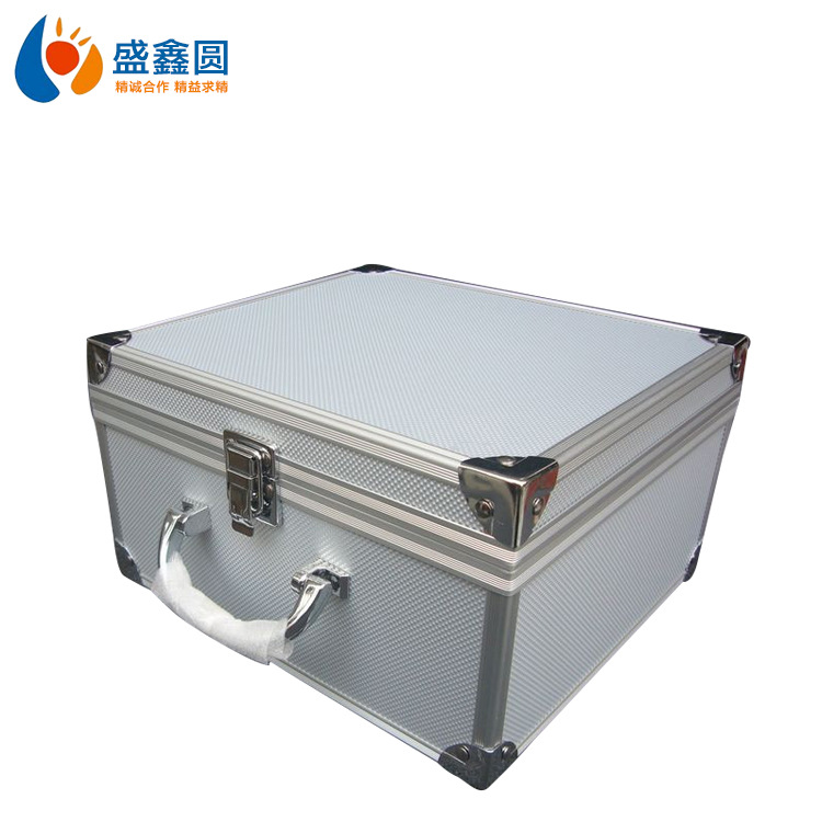 厂家五金工具箱铝合金框架abs材质防水收纳箱230x210x130mm