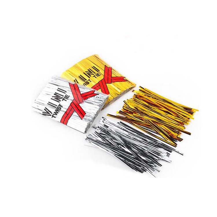 鲜花包装扎丝金银色金属扎丝鲜花材料封口彩色铁丝礼品捆扎丝批发