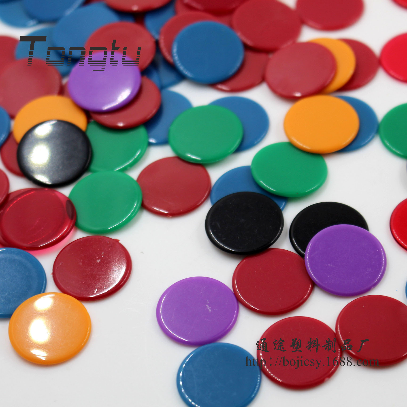 Plastic game currency, 19mm, 1.9cm 2