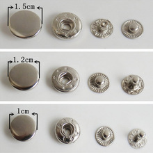 厂家直销电镀金属铁四合扣831#201#铜扣子大白金属纽扣牛仔专用