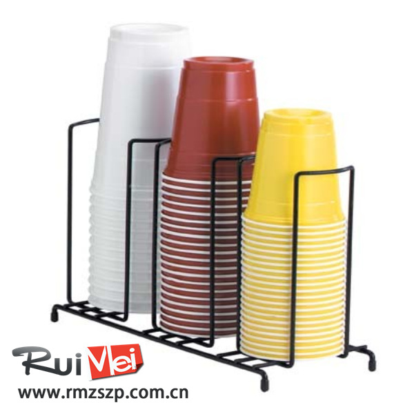 厂家加工一次性咖啡杯展示架纸制抽杯架奶茶杯放置架定制直销