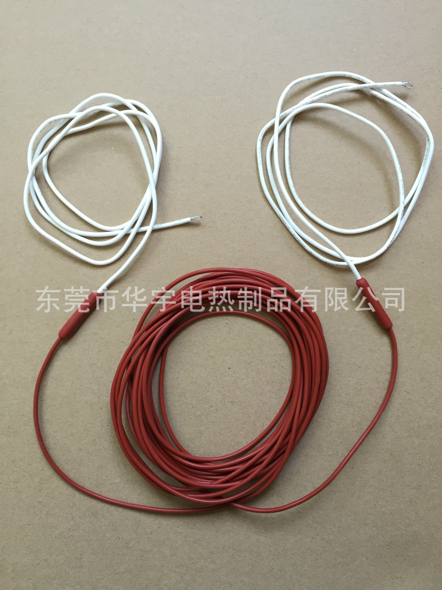 爆款 硅胶压头发热线 硅胶压头加热线 硅胶压头保温线 养殖热线