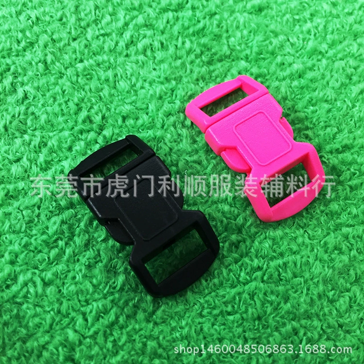 Готовые 3-точечные аксессуары для багажа от производителя, пластиковая изогнутая пряжка 10 мм, пластиковая изогнутая пряжка 1 см, защитная пряжка