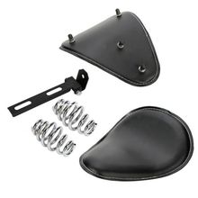 摩托车配件哈雷巡航太子车改装白线弹簧坐垫坐包