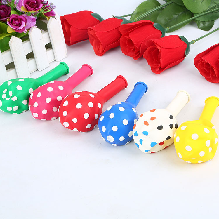 2,8G lunares globo boda cumpleaños fiesta decoración globo 12 pulgadas caramelo color lunares globo