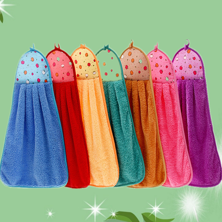 Kitchen Hanging Multi-Color Hand Towels Wholesale Factory Direct Supply Soft Absorbent Coral Velvet Quick Drying Kitchen Hanging Multi-Color Hand Towels Wholesale Factory Direct Supply Soft Absorbent Coral Velvet Quick Drying
