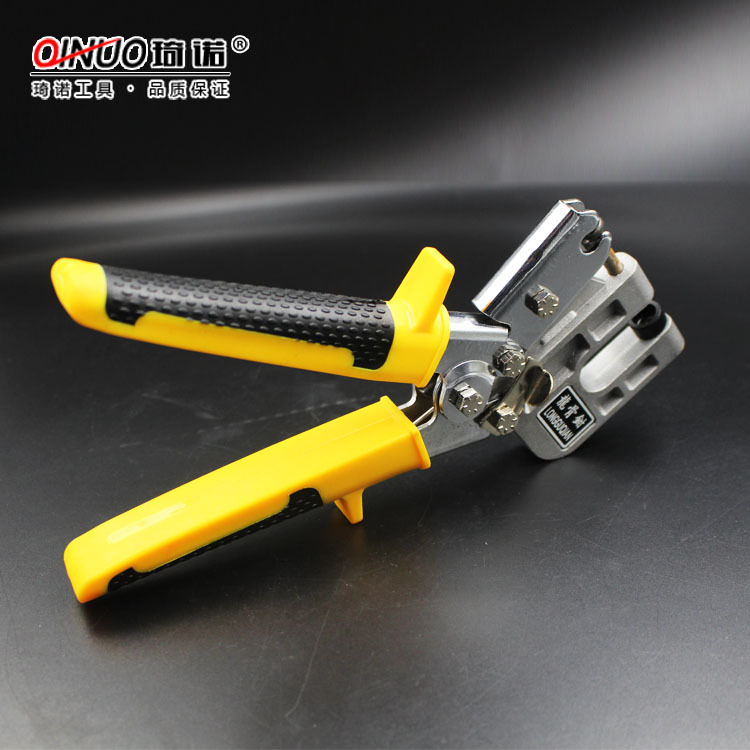 Un gran número de en stock alicates de hueso de dragón de aleación de aluminio de una sola mano quilla decorativa remachado alicates de techo de acero ligero de hueso de dragón