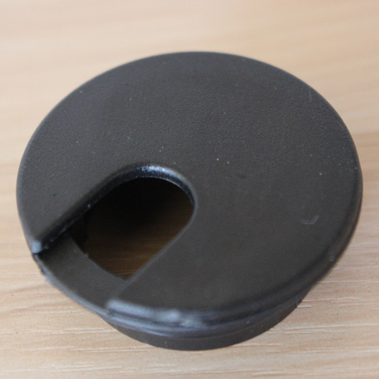 Caja de alambre de plástico de escritorio de oficina cubierta de agujero de alambre de escritorio de la computadora caja de alambre de tamaño 35/50 H-4603 de cubierta de la caja de alambre perforado