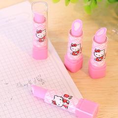 Lipstick Eraser Creative Korean Stationery Cute School Supplies Children Primary School Prizes Eraser Sassafras Wholesale