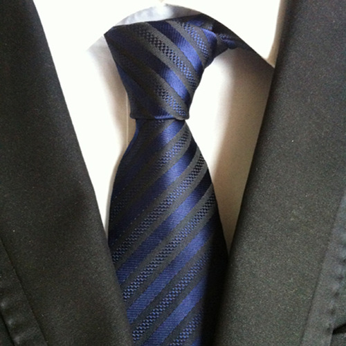 厂家供应正装商务男士领带结婚职业团体条纹领带
