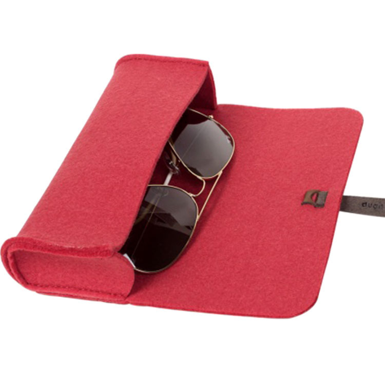 爆款毛毡眼镜袋太阳眼镜包防划痕装饰支持批量