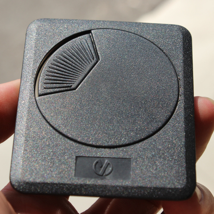 Caja de enhebrado de agujero redondo cuadrado Escritorio de computadora Caja de enhebrado de agujero redondo cuadrado