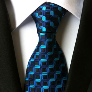 Manufacturers in stock supply polyester material 8CM wedding business men's tie