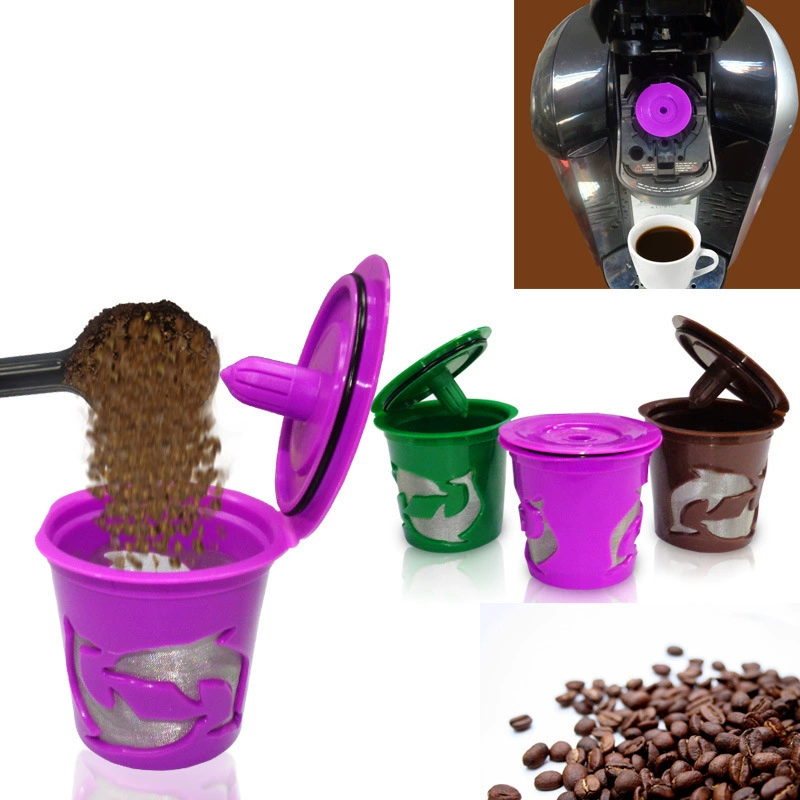 iCafilas K CUP заварочная кофейная фильтра can повторить капсульный фильтр KEURIG чашка капельное домашнее