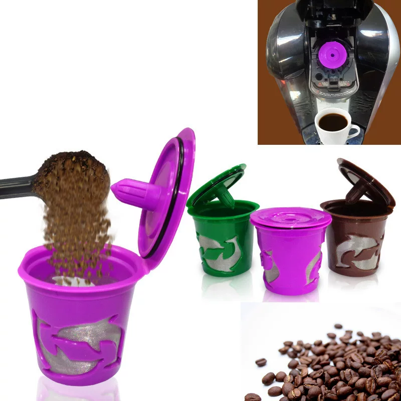 iCafilas K CUP заварочная кофейная фильтра can повторить капсульный фильтр KEURIG чашка капельное домашнее