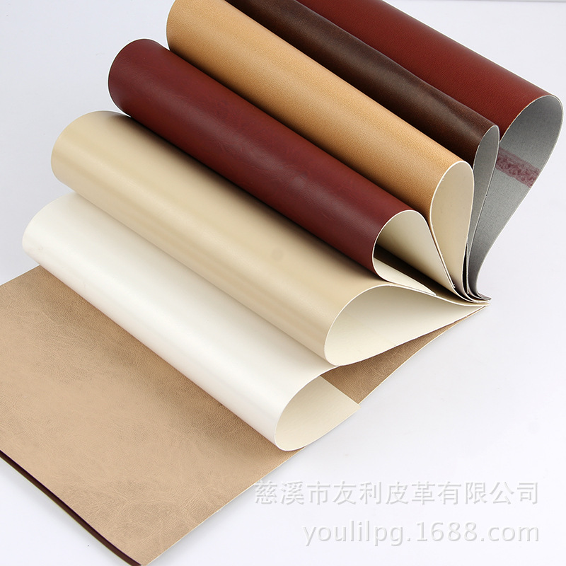 超纤皮料 彩色超纤皮革 贴面绒面合成革 批发