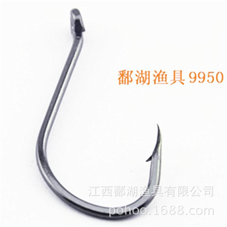 9950 pescadores gancho de pesca gancho de pulpo sepia bajo tubo con anillo de púas 1000 unids/bolsa ventas directas de la fábrica