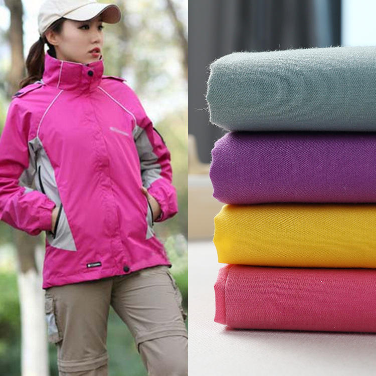 TC110*76涤棉染色布面料四季口袋布里布棉布箱包女装童装面料现货