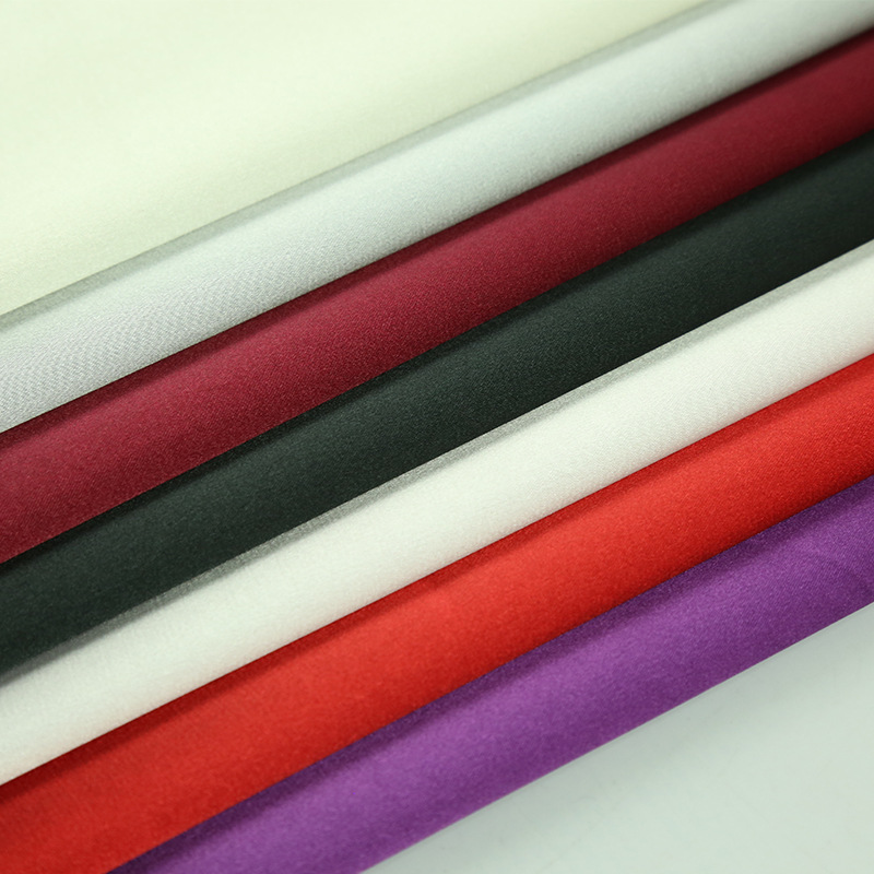 50支弹力色丁 礼服面料