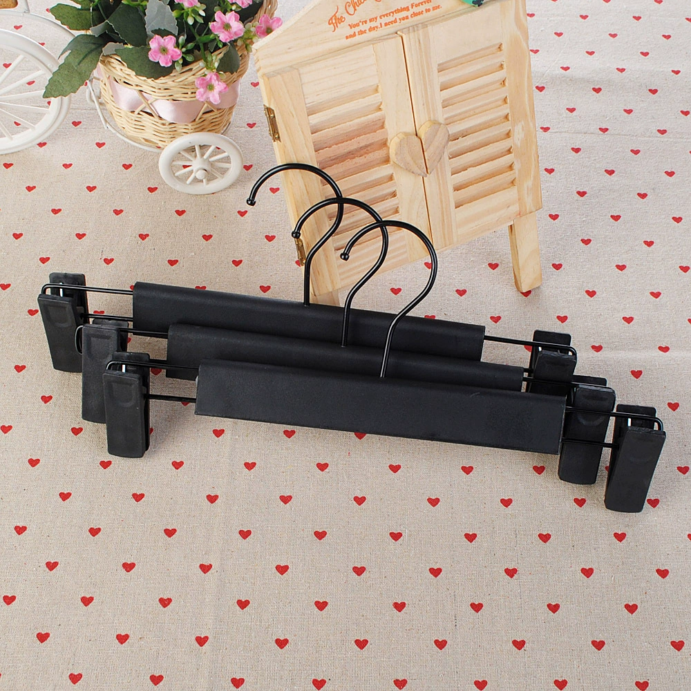 Матовые пластиковые брюки, нескользящая вешалка, оптом