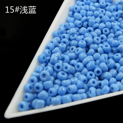 Handmade Glass Seed Beads, 2 mm, 50 g Pack — Mixed Colors for Jewelry & Embroidery