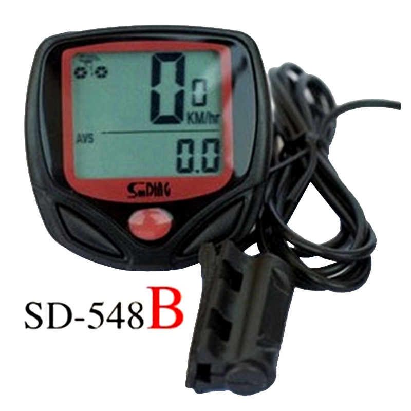 Bicycle Computer Shundong Sd-548B Mountain Bike Cycling Speedometer Odometer Accessories and Equipment Bicycle Computer Shundong Sd-548B Mountain Bike Cycling Speedometer Odometer Accessories and Equipment