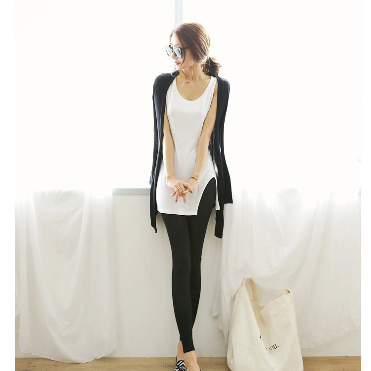 Wholesale Silk Leggings Women's Cropped Straight Barrel Silk Leg Pants Slim-fit Slimming Women's Pants Summer