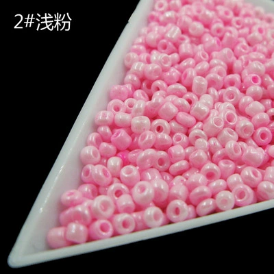 Handmade Glass Seed Beads, 2 mm, 50 g Pack — Mixed Colors for Jewelry & Embroidery