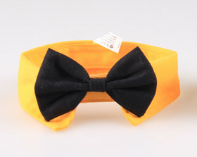 Chihuazi creativo Caballero perro suministros de fábrica al por mayor PET negro pajarita algodón británico mascotas suministros gato pajarita