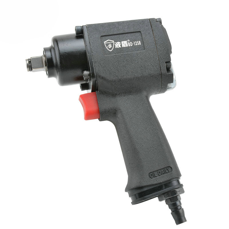 波盾 迷你型双锤式小风炮 强力型气动扳手 1/2吋风动扳手BD-1258