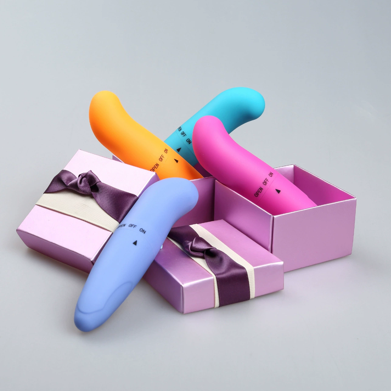Вибратор (Little Angel g dot Dolphin), ABS, 12 см × 2,5 см, на батарейке