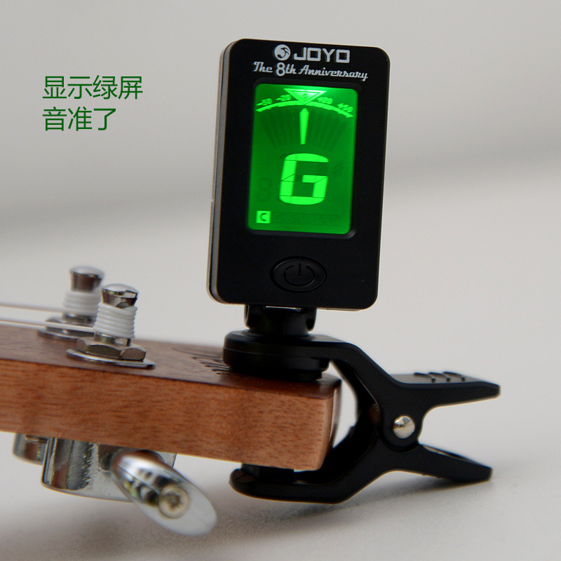 Auténtico afinador de guitarra JT-01 JOYO Zole, violín ukelele, afinador de bajo, canciones populares