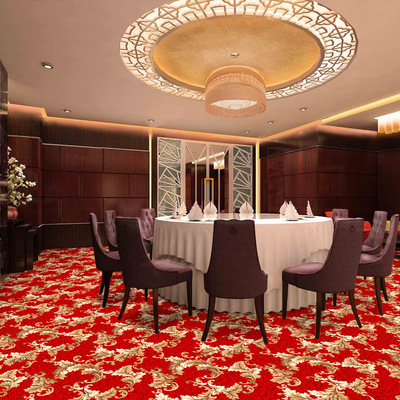 华德地毯威尔顿花纹满铺毯 酒店餐厅包厢婚庆婚宴地毯批量生产|ms