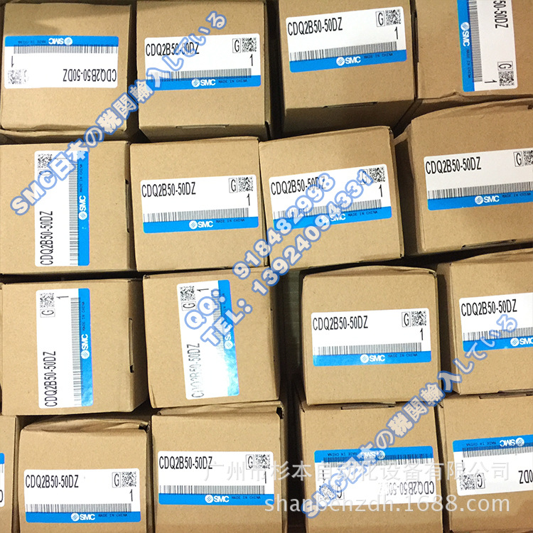 日本SMC一级原装  CDQ2A63-50DZ 气缸 薄型气缸