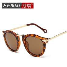 韩版眼镜太阳镜女偏光镜款复古墨镜男圆脸眼睛潮8888百搭ins风